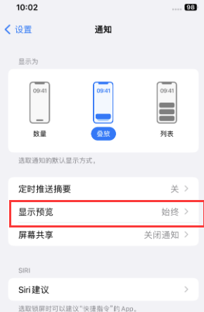 大观苹果售后维修中心分享iPhone手机收不到通知怎么办 