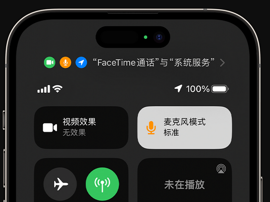 大观苹果授权维修网点分享iPhone在通话时让你的声音更清晰 