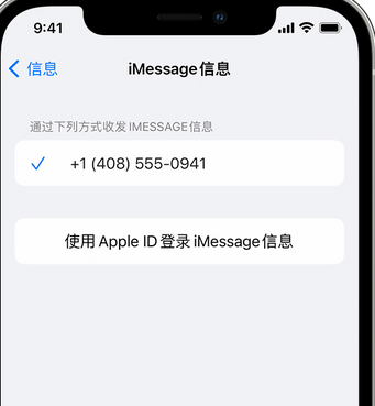 大观apple维修iPhone上无法正常发送iMessage信息 