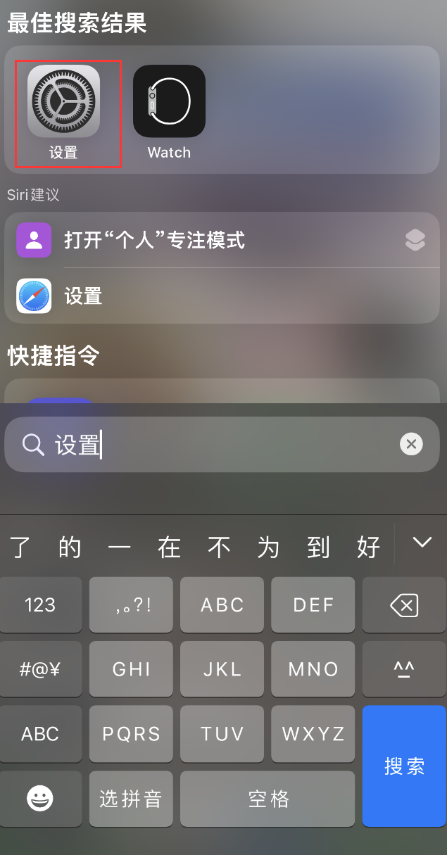 大观苹果手机维修分享：iPhone 找不到“设置”或“App Store”怎么办？ 