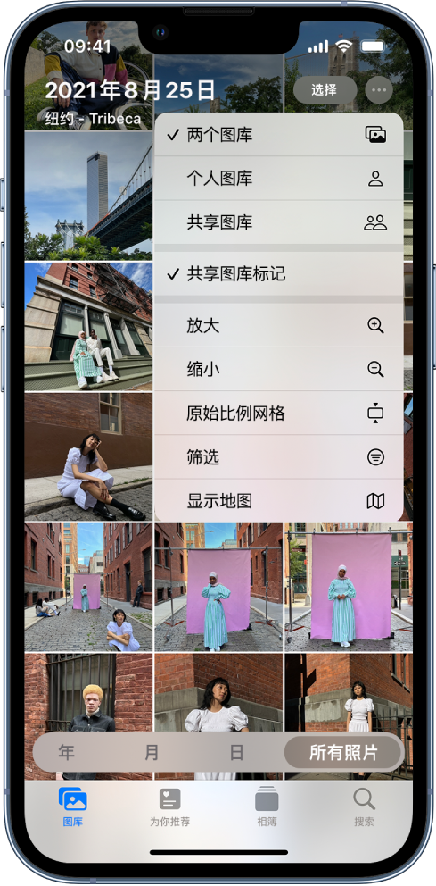 大观苹果手机维修分享升级 iOS 16.1 后，如何设置或加入 iCloud 共享照片图库 