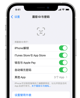 大观苹果手机维修分享升级iOS 16 后 Face ID不可用怎么办 