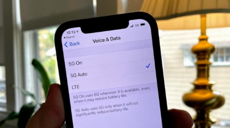 大观苹果手机维修分享iPhone 12如何打开或关闭5G网络 